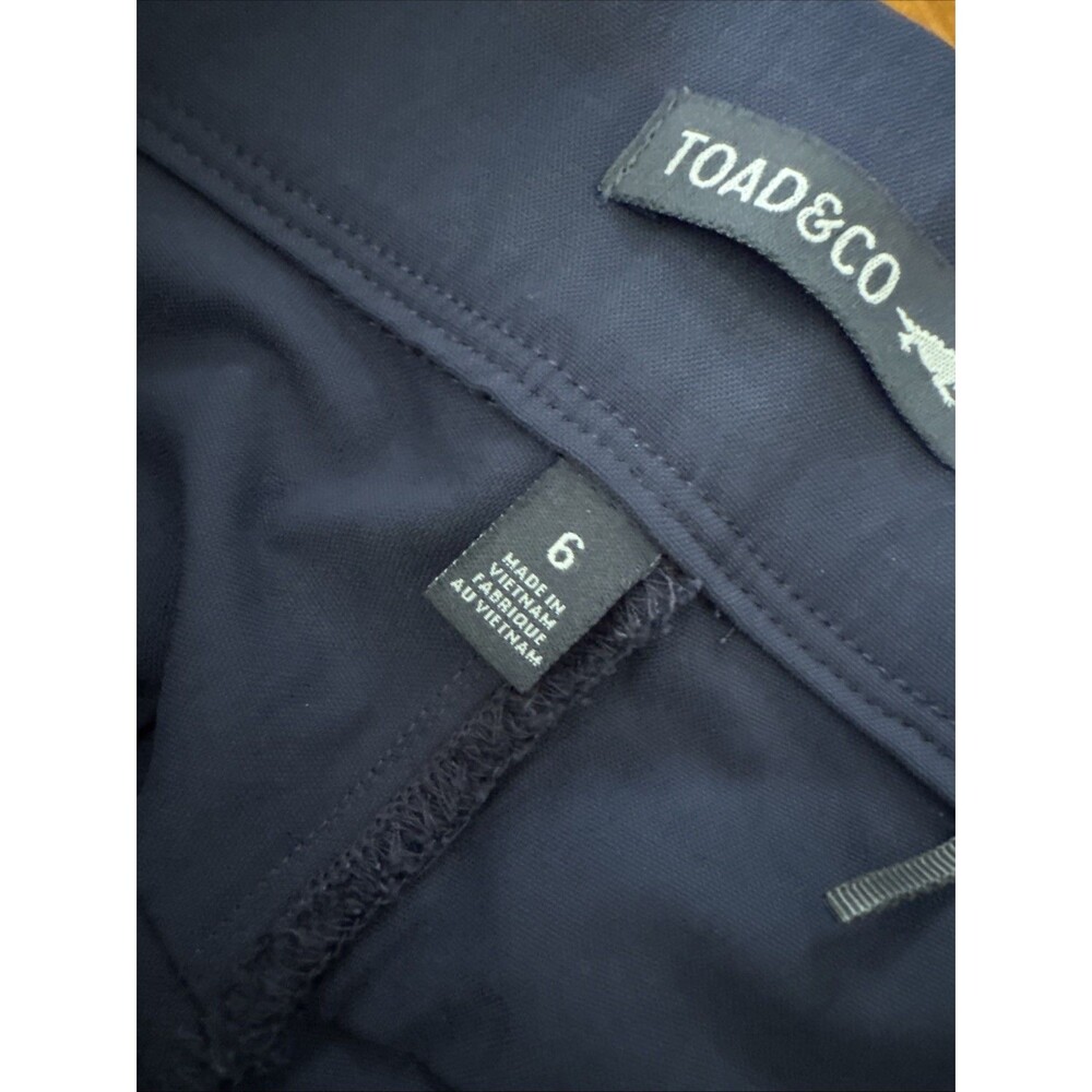 Toad and Co Rover Skinny Pants Women’s Size 6 Dark Blue, Nightsky - Picture 4 of 12